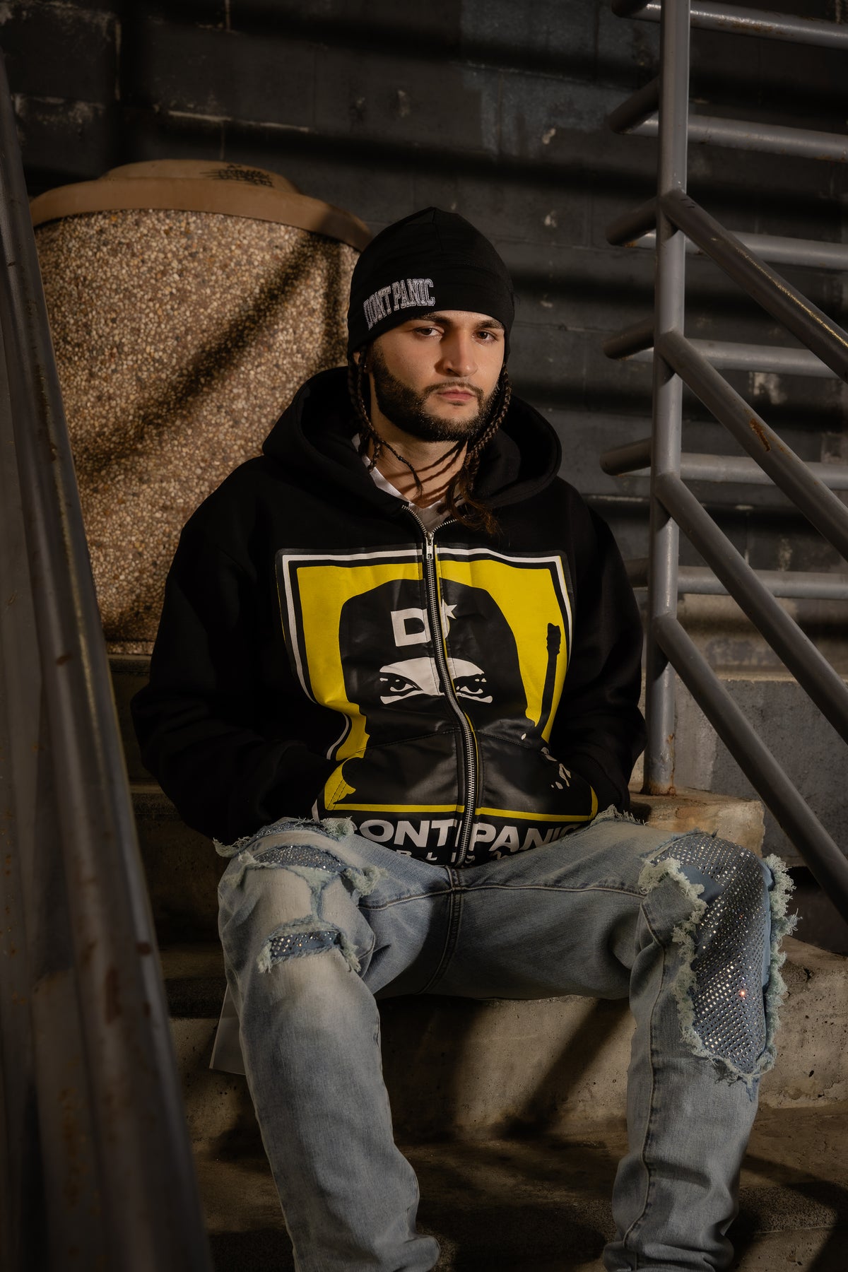 DP “Global Signal” Hoodie (Black)