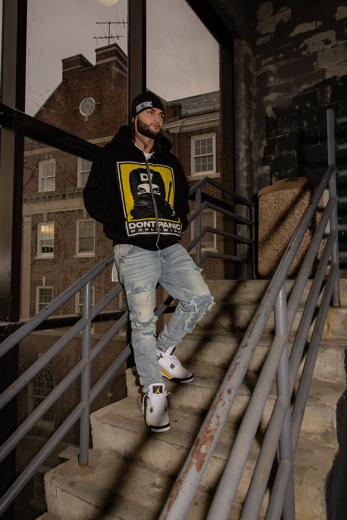 DP “Global Signal” Hoodie (Black)